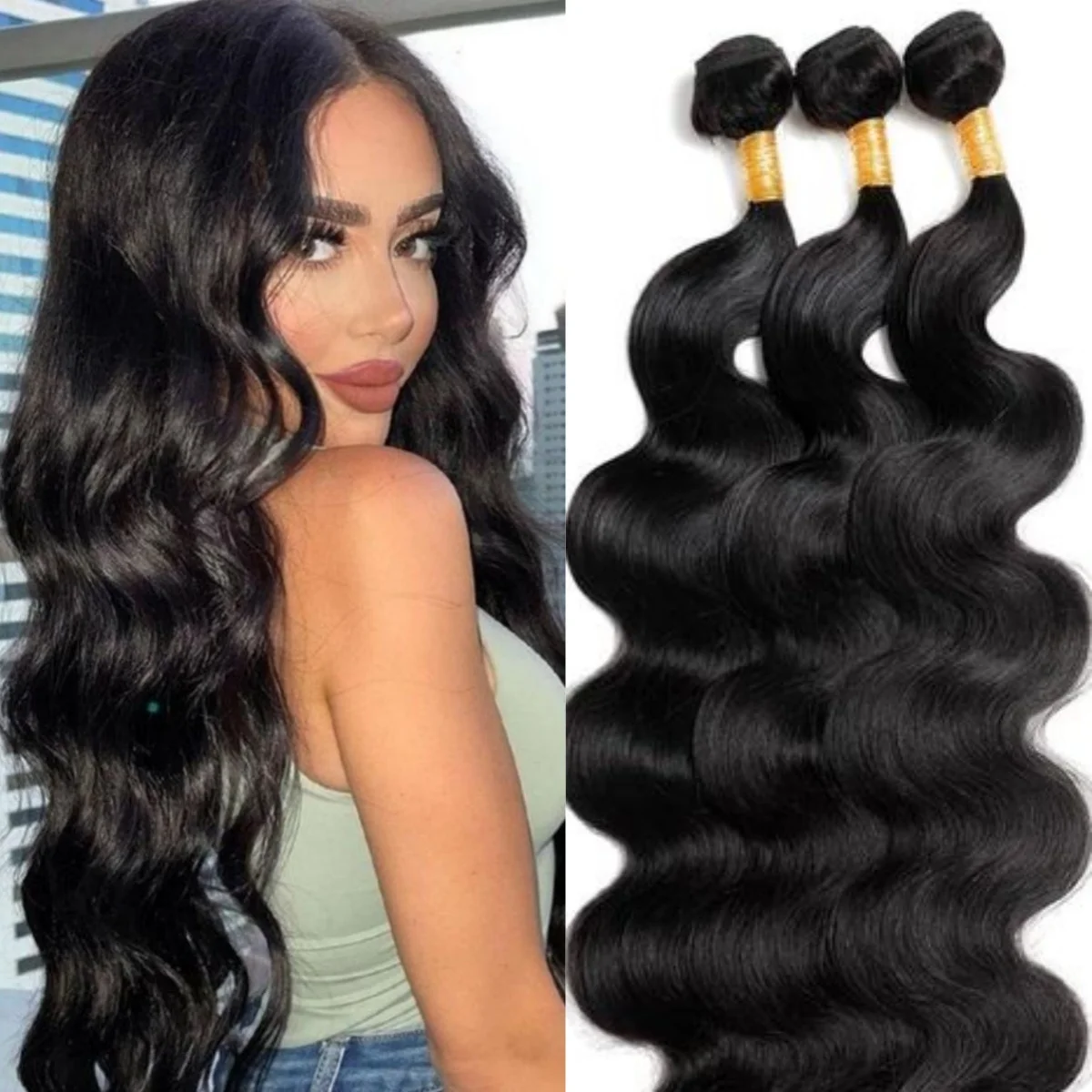 

28-дюймовые натуральные человеческие волосы для наращивания, 100% кудрявые искусственные человеческие волосы, органические волнистые человеческие волосы, бразильские человеческие волосы для плетения