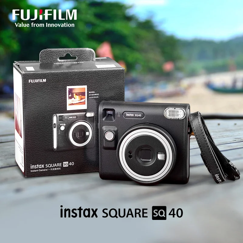 

2023 новый 100% Оригинальный Fujifilm Instax SQUARE sq40, гибридная мгновенная фотопленка в стиле ретро, Классическая Цветная камера