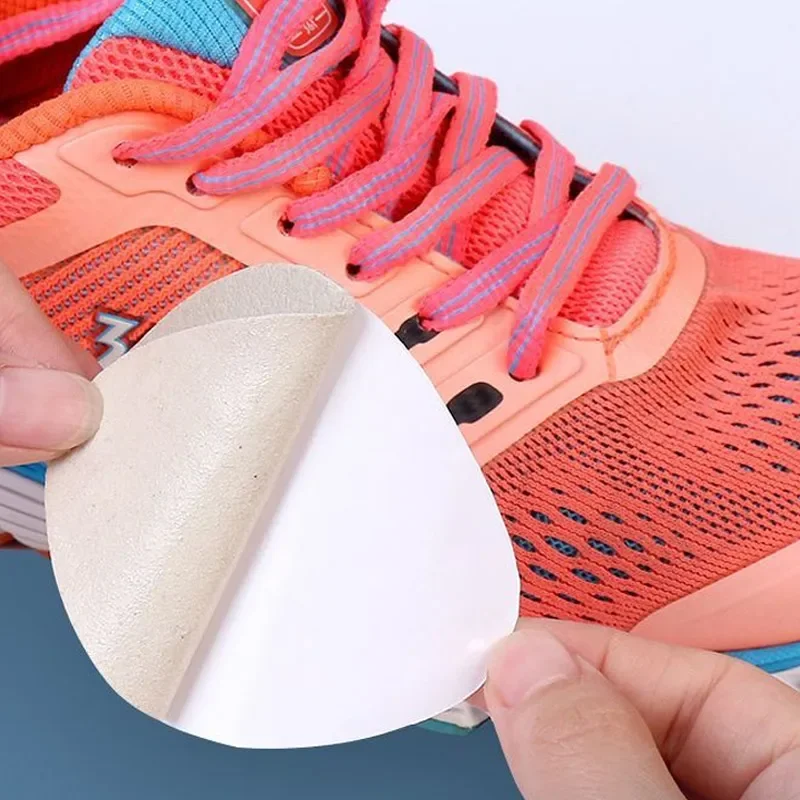 4/6pcs Sneaker Repair Patches Self-adhesive Running Shoes Insole Heel Patch Mesh Lining Torn Hole Sticker Foot Care Tool