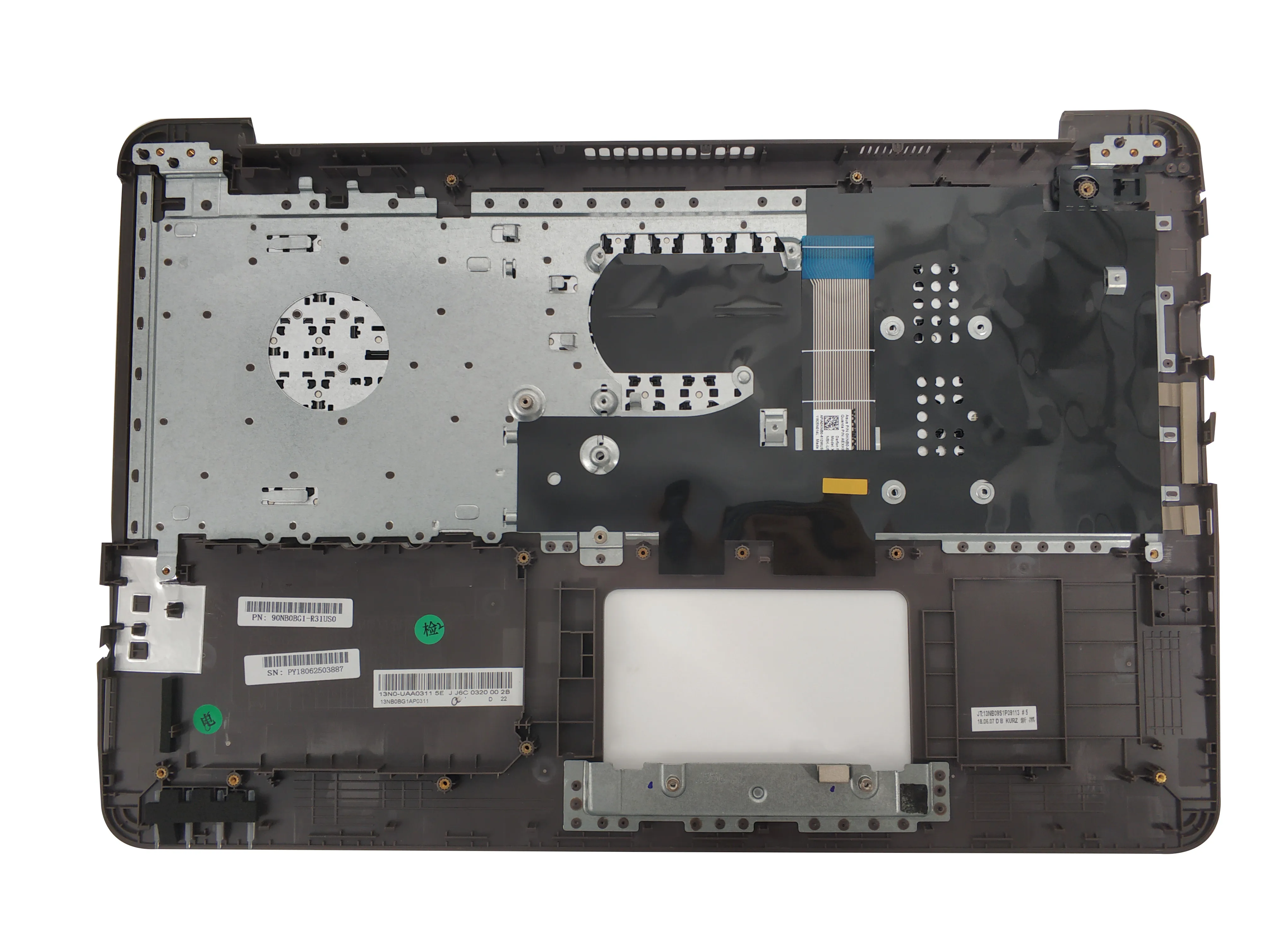 teclado do portátil dos eua para asus palma resto capa com substituição do teclado