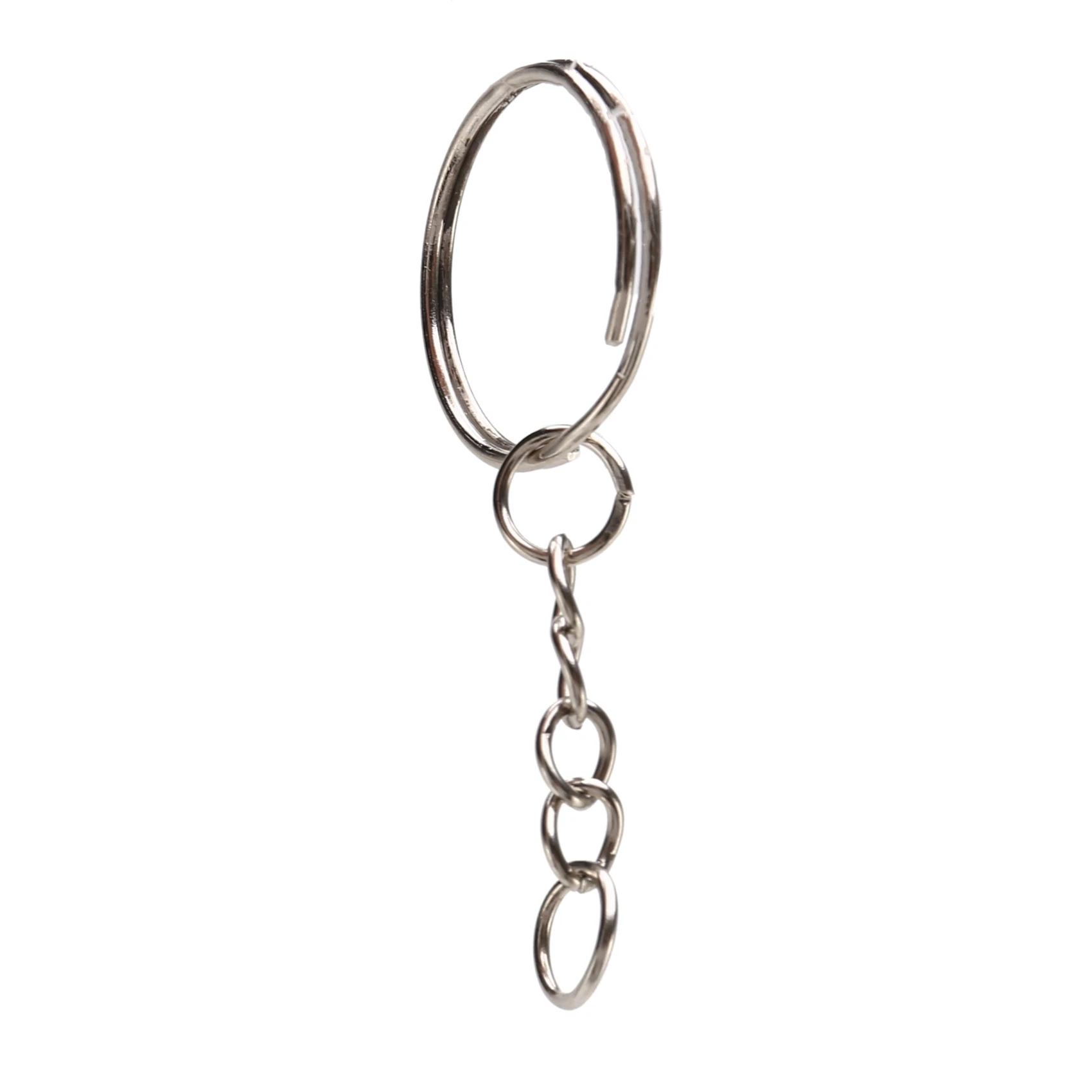 Stainless Steel Key Rings - 5 Pcs ~1inch, 25mm Round Split Key Rings for  Keychains - Surgical Grade Stainless Steel Keychain Rings