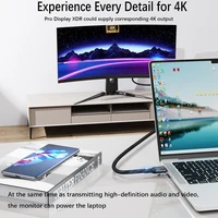 Full function 20Gbps Type C Cable USB3.2 gen2 *2 USB C 20G Data Transfer Cord USB 3 240W Fast Charge Cable 4K For Hub MacBook 3m - Image 3