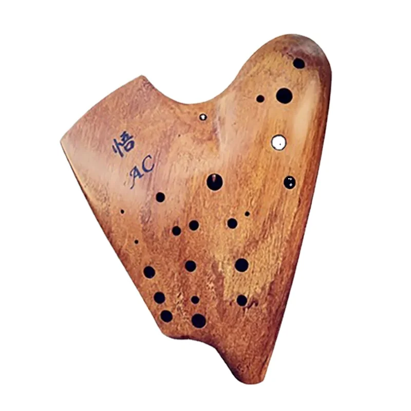 Solid Wood Ocarina 12 Holes Rare Musical Instruments Triple Ocarina Luxury Legend Professional for Children Offers Accessories