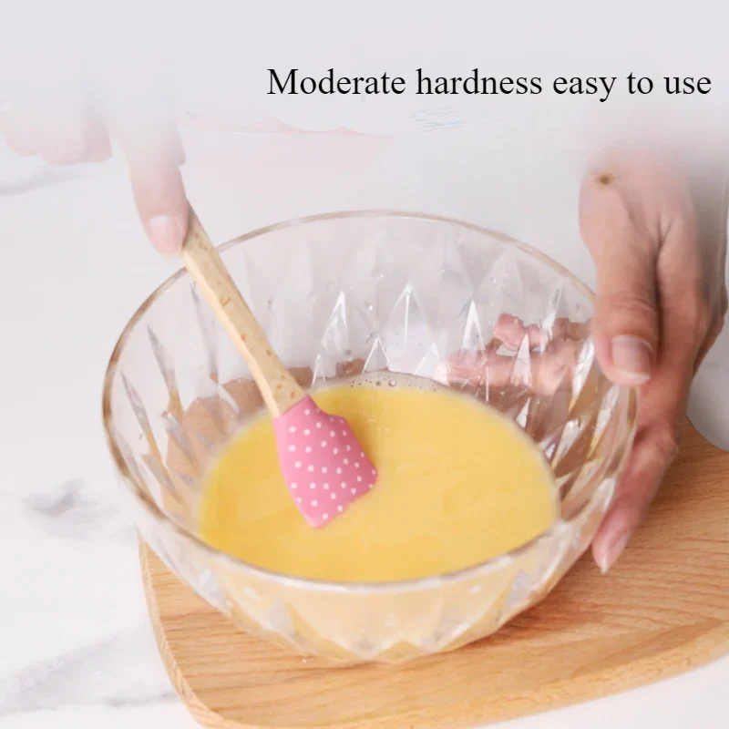 Silicone Spatula Cake Decorating Tools Cream Spatula Cake Spatula Christmas Series Mini for Baking