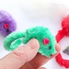 10/20/50pcs Cat Feather Mouse Toys Simulation Plush Mouse Cat Teasing Toys Indoor Training Toy for Kitten Mice Fun Chew Toys 4