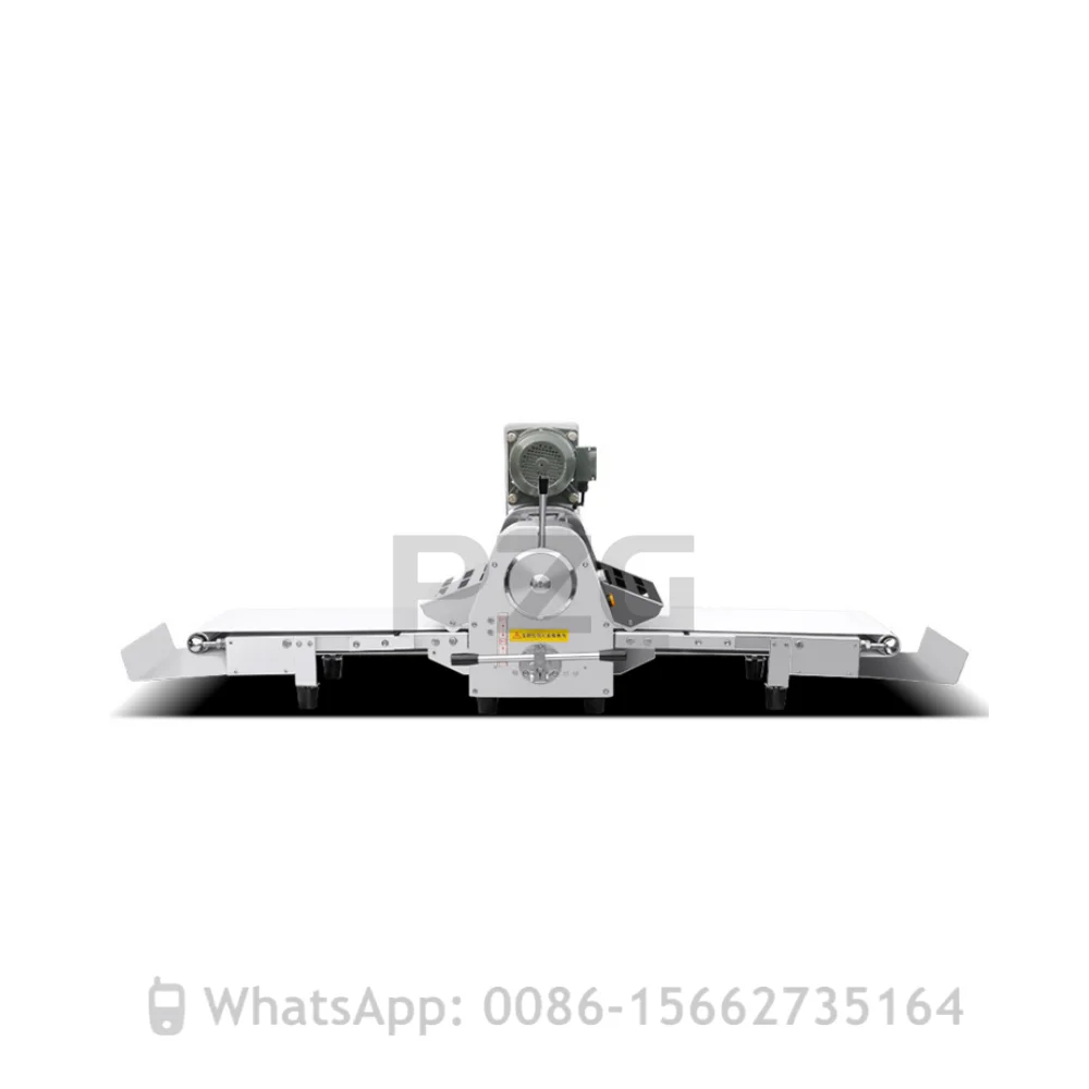 Electric Automatic Food Pizza Noodles Dough Sheeter Roller Equipment Commercial Tabletop Croissant Pastry Bakery Machine 2