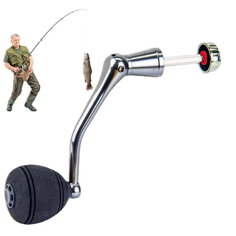 Fishing Reel Handle Fishing Stainless Crank Rocker Foldable Fishing