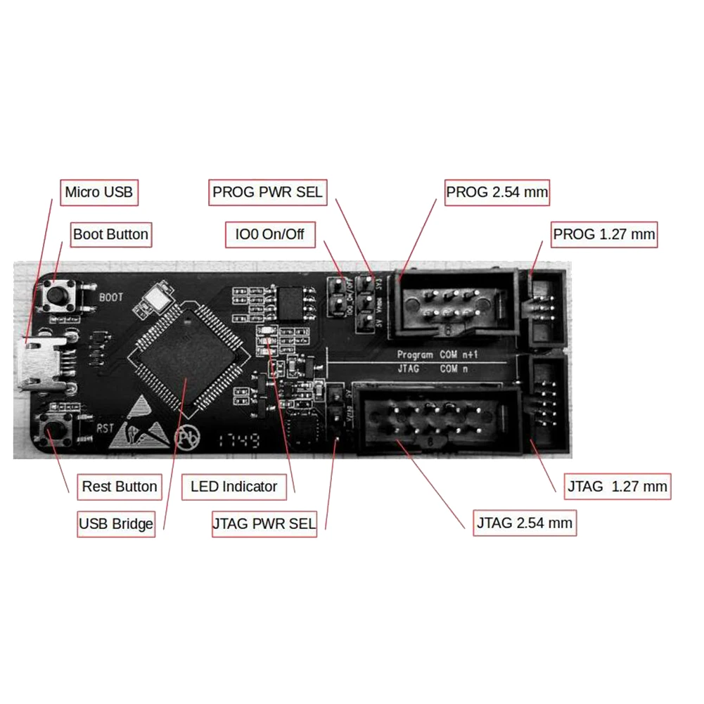 ESP Prog JTAG  ESP32  ̺ ȣȯǴ JTAG  α׷ ٿε