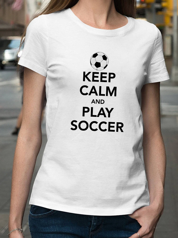 

Футболка женская с графическим принтом, топ с коротким рукавом для футбольных соревнований, для фанатов, путешествий