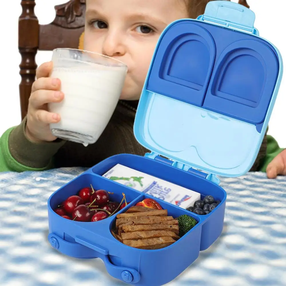 Teen Bento Box Kids Lunch Box Containers Versatile Leakproof 4-Compartment  Bento-Style Lunch Box Portion-Controlled Meals For - AliExpress