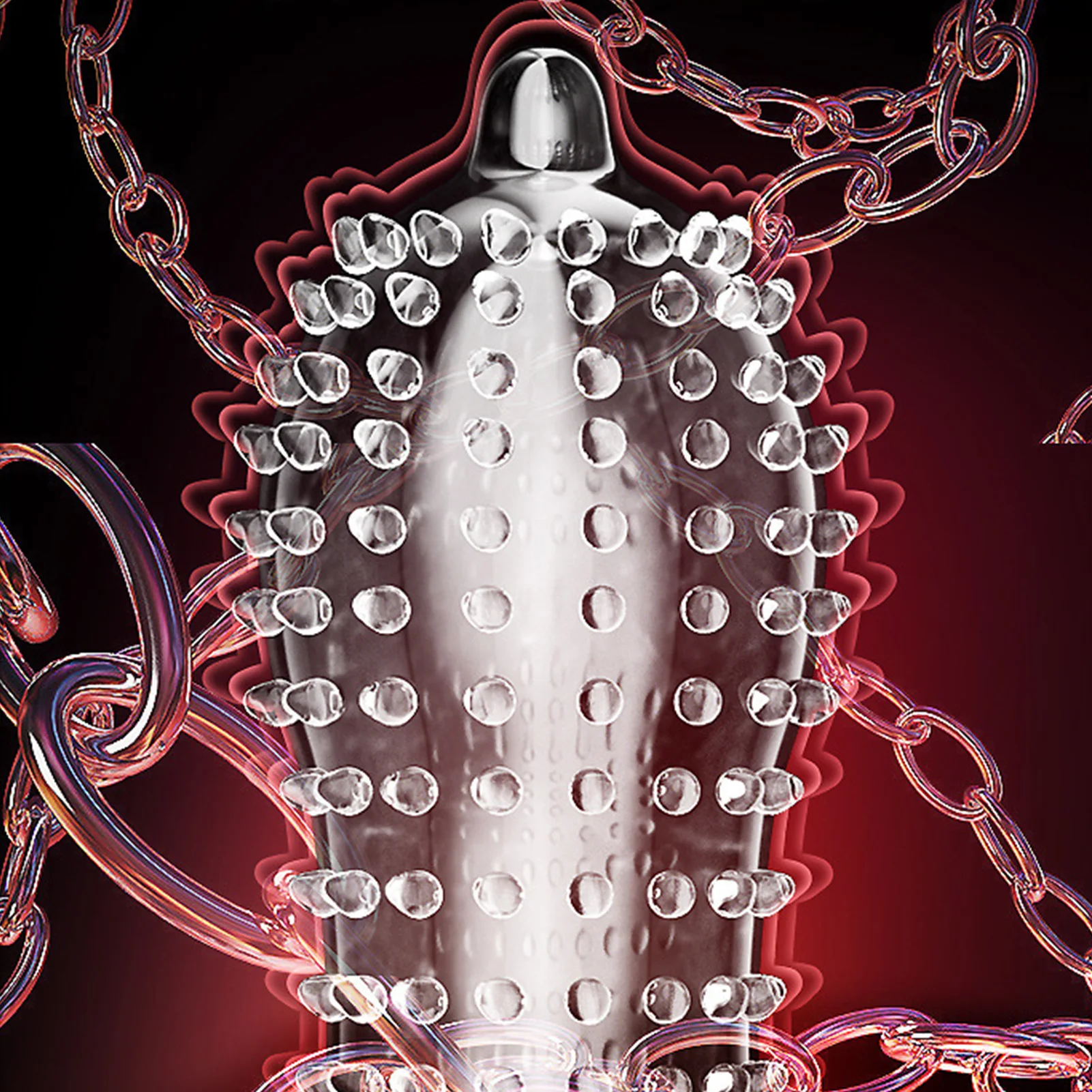 Large Spikes Condoms Dotted Granular Sex Tooys for Adult Original Lubricants Sexual Retardant High Sensitive Sex Shop 18+ 5