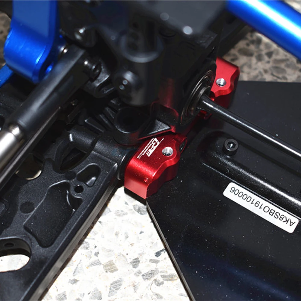 Ensemble de bras de suspension renforcés en aluminium 7075 pour ARRMA 1/5 OUTCAST 8S, avec vis et bagues.