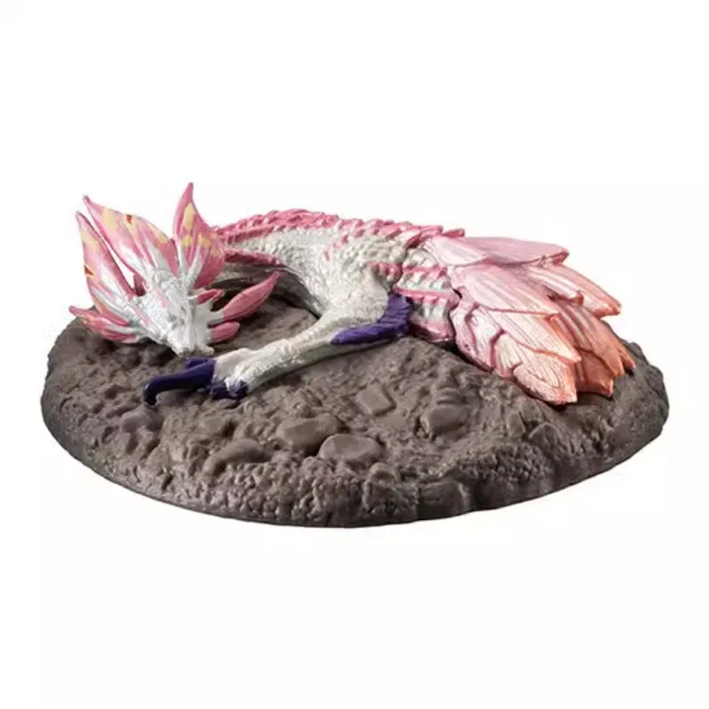 Фото Оригинальная фигурка Bandai Gashapon Monster Hunter Qversion, мини-аниме, модель, игрушки, подарки, мультяшный персонаж, коллекционное украшение №4