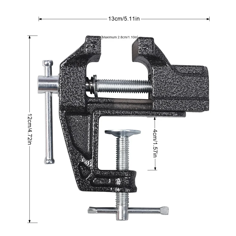 Golf Grip Replacement Tool Set Four Piece Bench Clamp, Rubber Clamp, Double-sided Tape, Removal Hook Knife 5