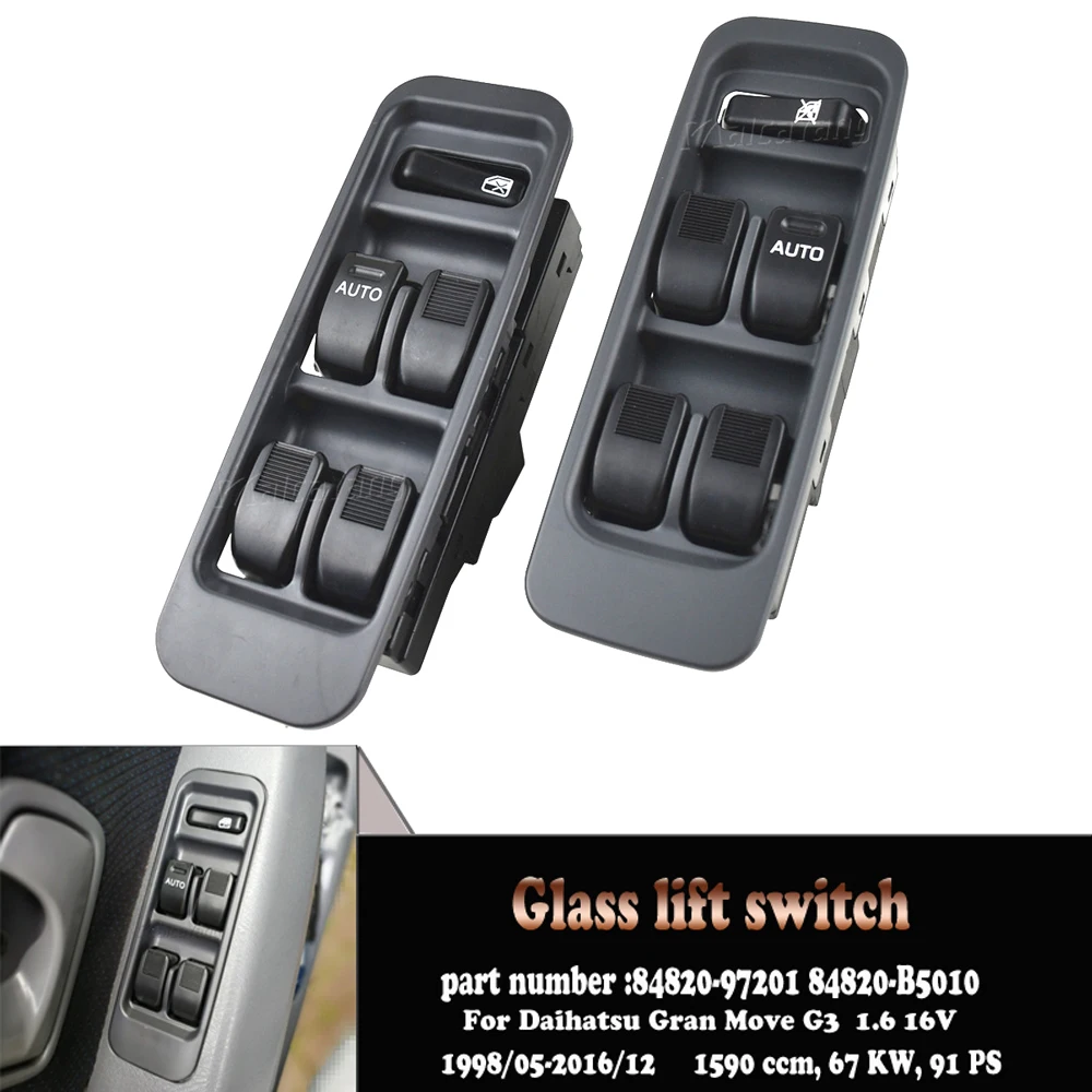 Left & Right Car Power Master Window Switch For Toyota Avanza Cami Duet