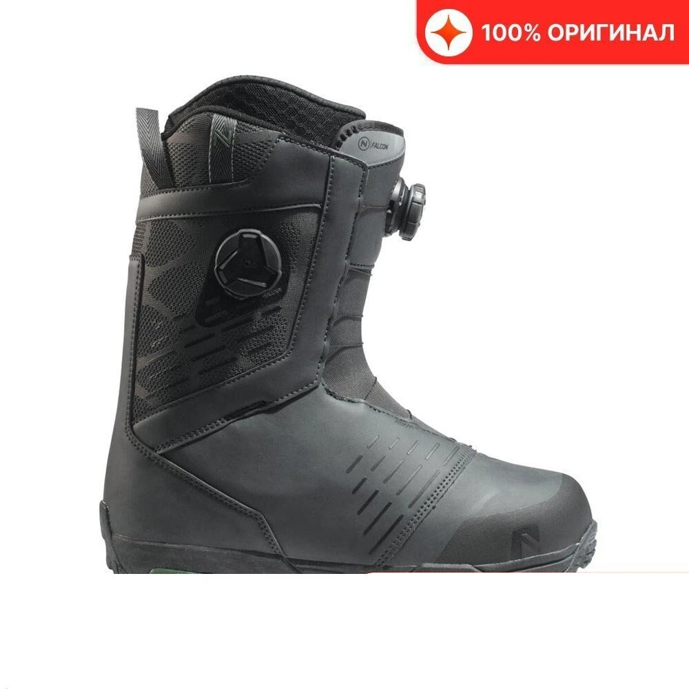 de snowboard Nidecker Falcon Black Kant Kaht, botas de esquí duraderas y fiables de alta