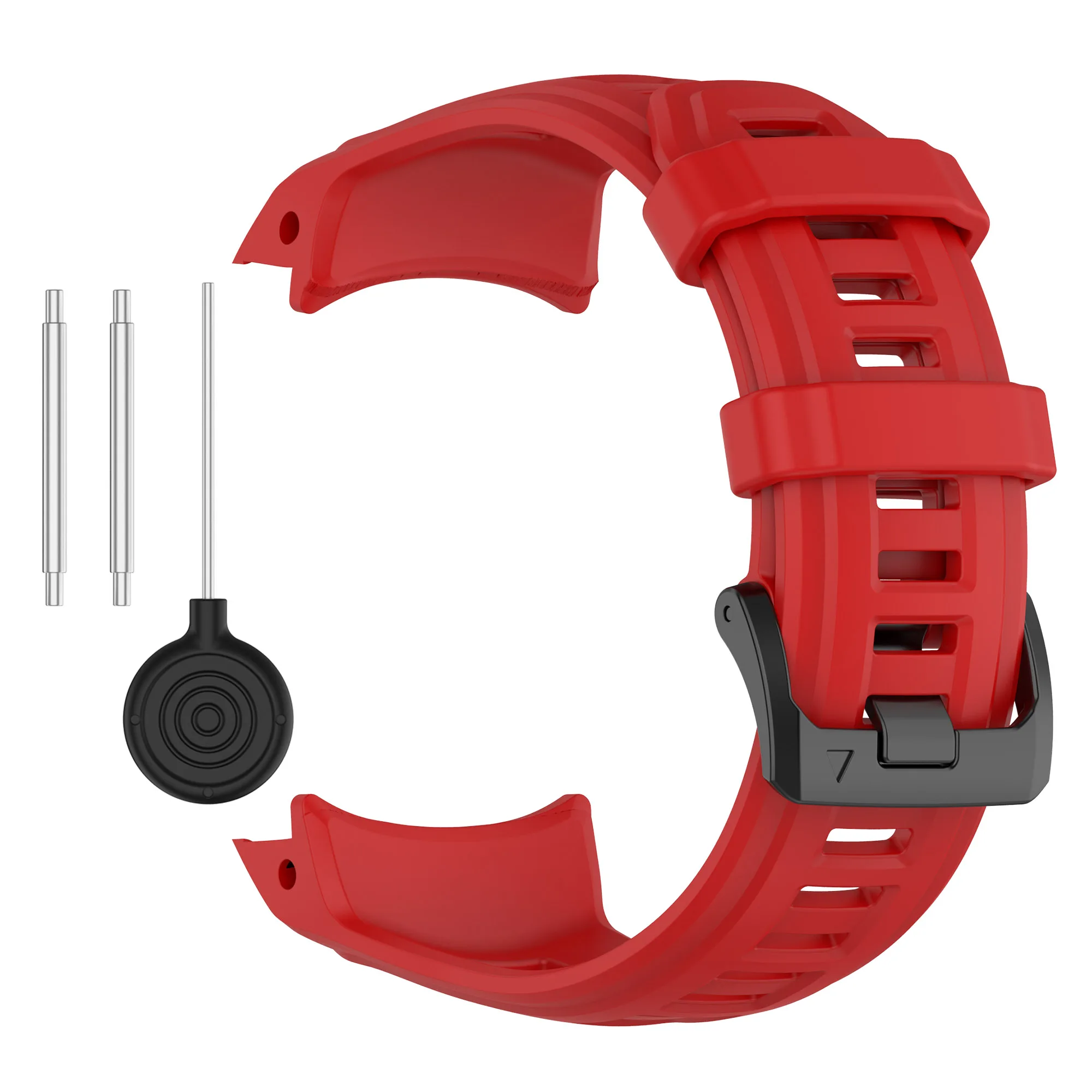 Breathable Sporty Silicone Loop Watch Strap