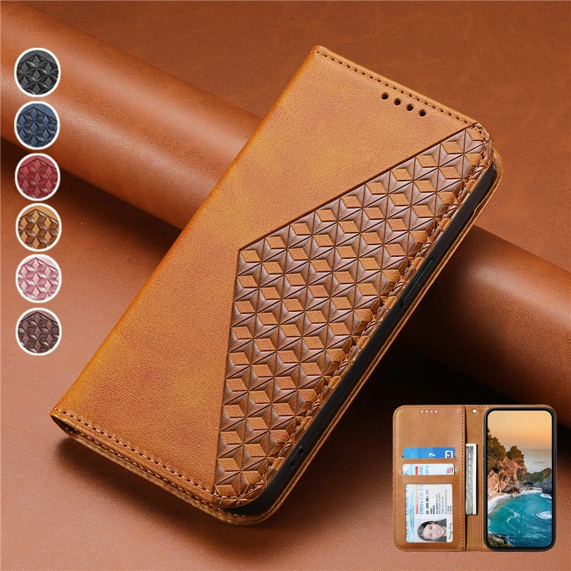 

Flip Cover Magnetic Wallet Case For Samsung Galaxy A14 4G SM-A145F A 14 5G A146B A14 Coque Leather Phone Cases Protective Bags