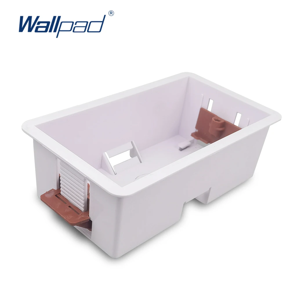 Wallpad Double Dry Lining Box for Gypsum Board Plasterboard Dry Wall 35mm 47mm Depth 146x86mm switch box dry lining box