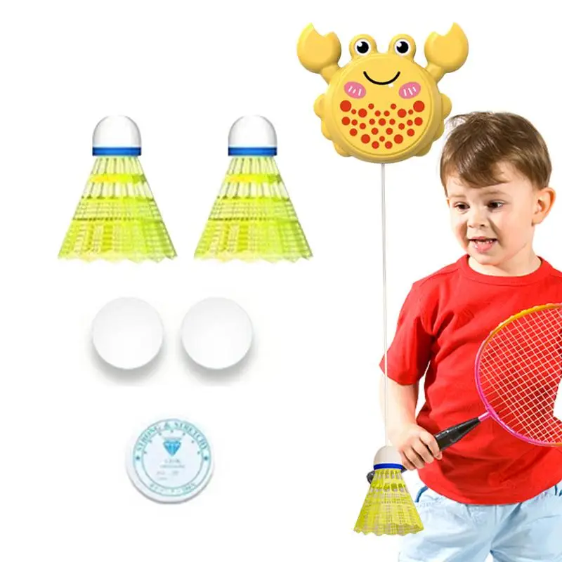 

Badminton Training Aid Rebound Single-Player Badminton Trainer Challenging Badminton Agility Training Equipment For Playgrounds