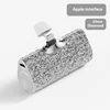 Xilecaly Diamond Portable Charger Power Bank For iPhone 16 15 14 Pro MAX Xiaomi Samsung Oneplus Mini Pocket Power Bank 5000mAh 6