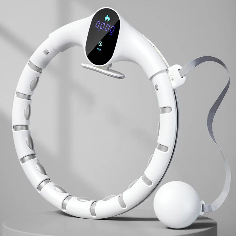 

Умные спортивные обручи, Утяжеленные обручи для упражнений для взрослых, Легко съемный дизайн с регулируемым весом, фитнес оборудование для дома