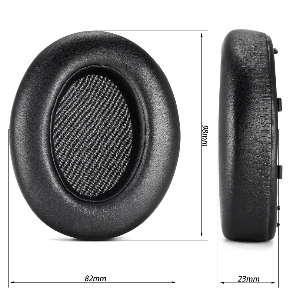 Memory Foam Protein Leather Replacement Ear Pads Cushions Muffs Earpads For Sony WH-XB910N WH XB910 Headphones