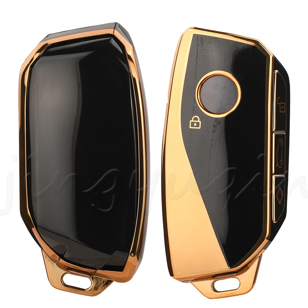 Soft TPU Car Key Case Cover - Premium Protector Keyless Edition