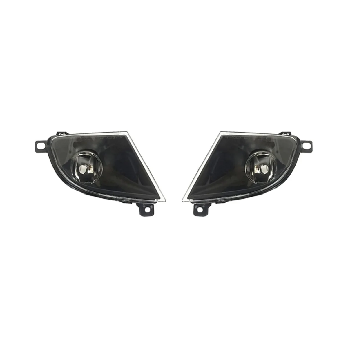 

1Pair Car Front Bumper Fog Lights Driving Lamp Without Bulb for 5 Series E60 E61 2007 2008