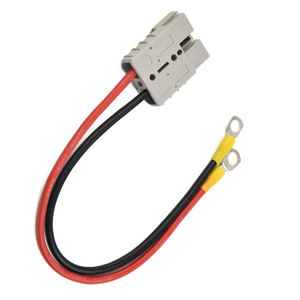 12AWG 50A Stecker Für Anderson Stecker Blei Zu Lug M8 Terminal Batterie Lade Stecker Kabel Elektron Strahl Kreuz Verknüpfung Agent – Detail 12