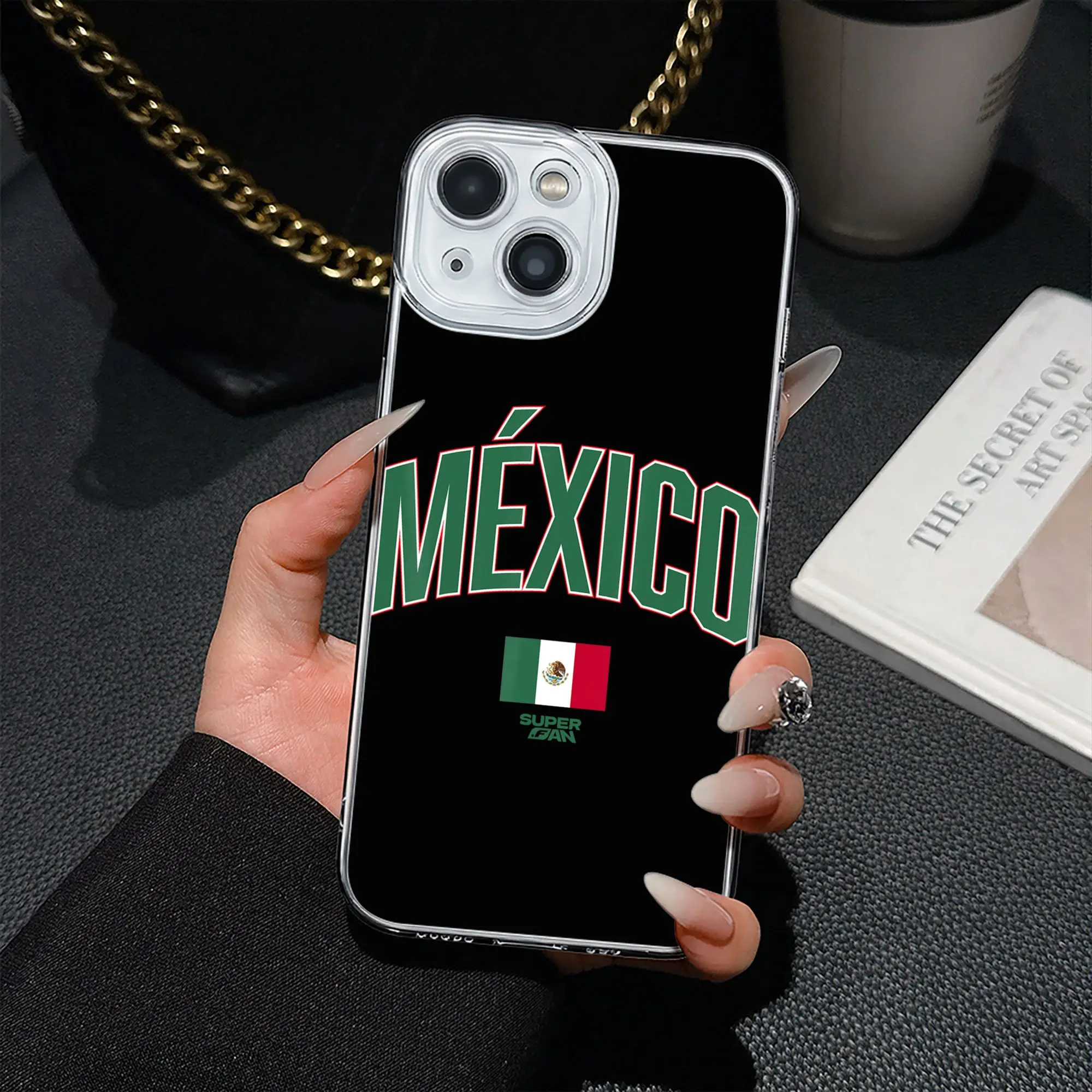Stylish Armor Bumper Mexico Soccer Fan Aesthetic Phone Case
