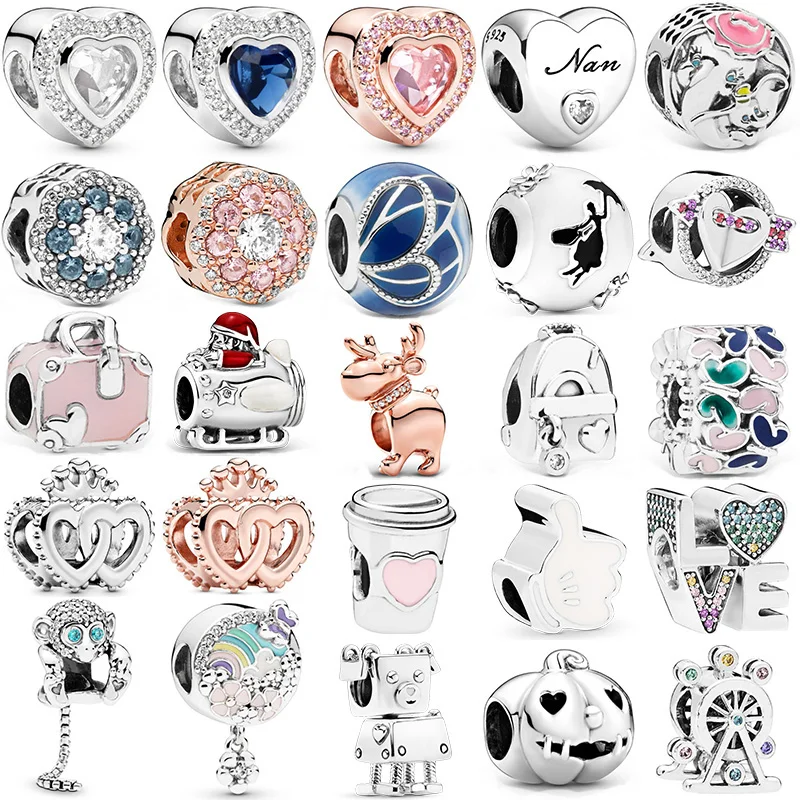 Женский браслет-подвеска из серебра