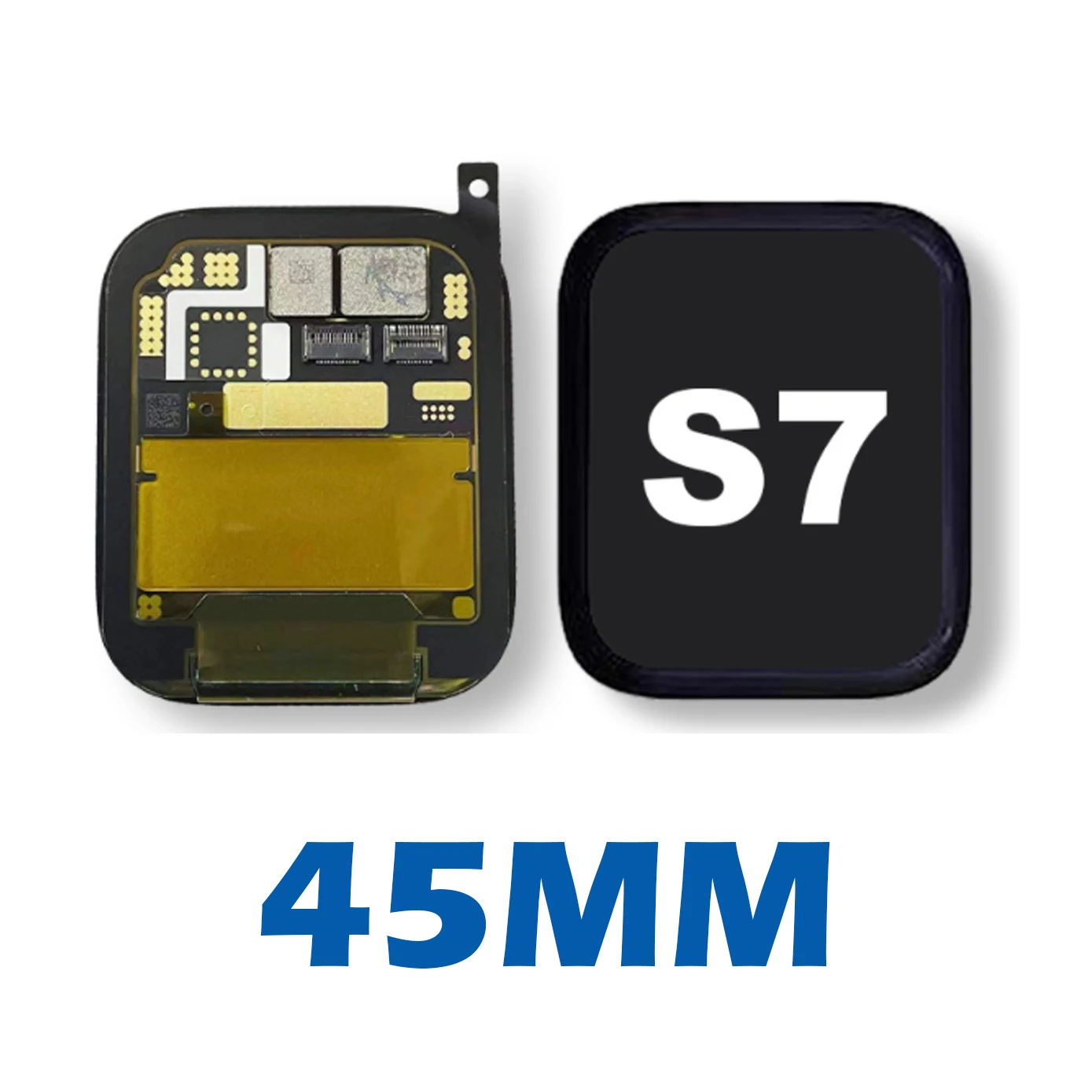 100% ׽Ʈ Ϸ  ġ ø 7 LCD ġ ũ OLED ÷ Ÿ ,   iWatch ü 41mm 45mm