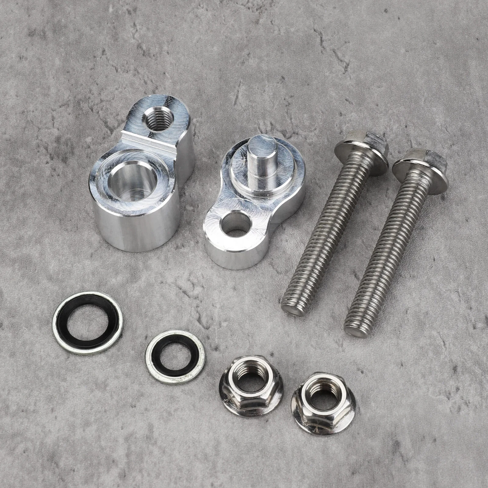 Aluminum Rear Air Conditioning Block Off Kit for Vehicle AC