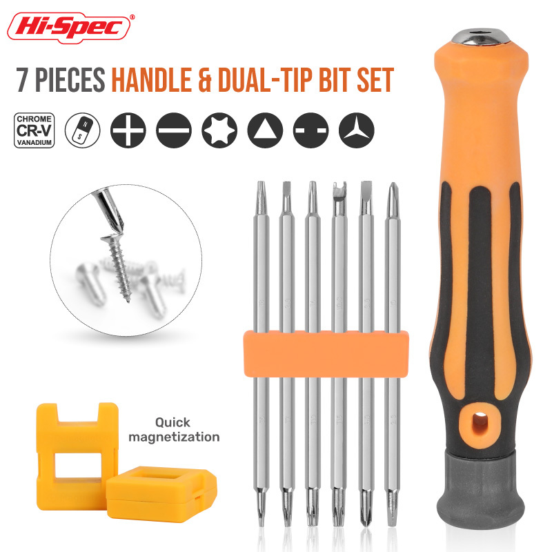 12-in-1 Magnetic Screwdriver Set Cross Flat Head Precision Tool Multifunctional Handheld Kit for Electronics