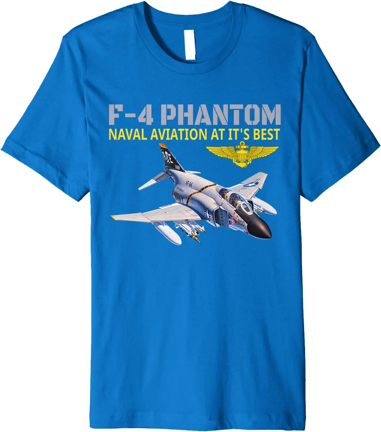 Camiseta de bombardero y interceptor Phantom Jet F-4 de aviación Naval.  Nuevas camisetas informales 100% de algodón de manga corta con cuello  redondo - AliExpress, image size:1325x1500