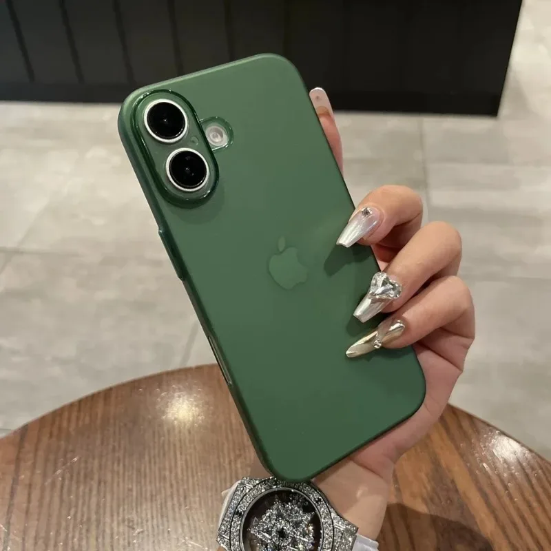 Ultra Thin Matte Shockproof PP Phone Case - Slim Clear Protective Cover