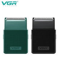 VGR Shaver Professional Hair Trimmer Rechargeable Beard Trimmer Reciprocating Foil Razor Electric Shaving Machine for Men V-376