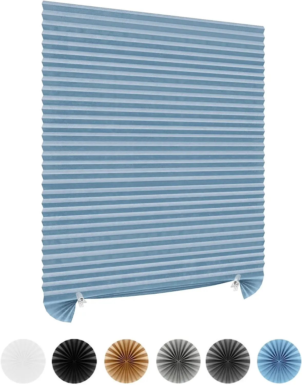 Simple Pleated Blinds for Windows Doors Shades for Home Nursery Bedroom Kitchen Bathroom Room Darkening Blackout Blind window shades fabric blinds window blinds