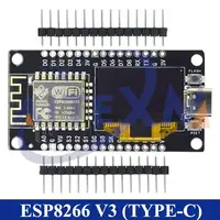 NodeMCU ESP8266 V3 Development Board With 0.96 Inch OLED Display CH340 ESP-12F WiFi Module TYPE-C USB For Arduino/Micropython - Image 2