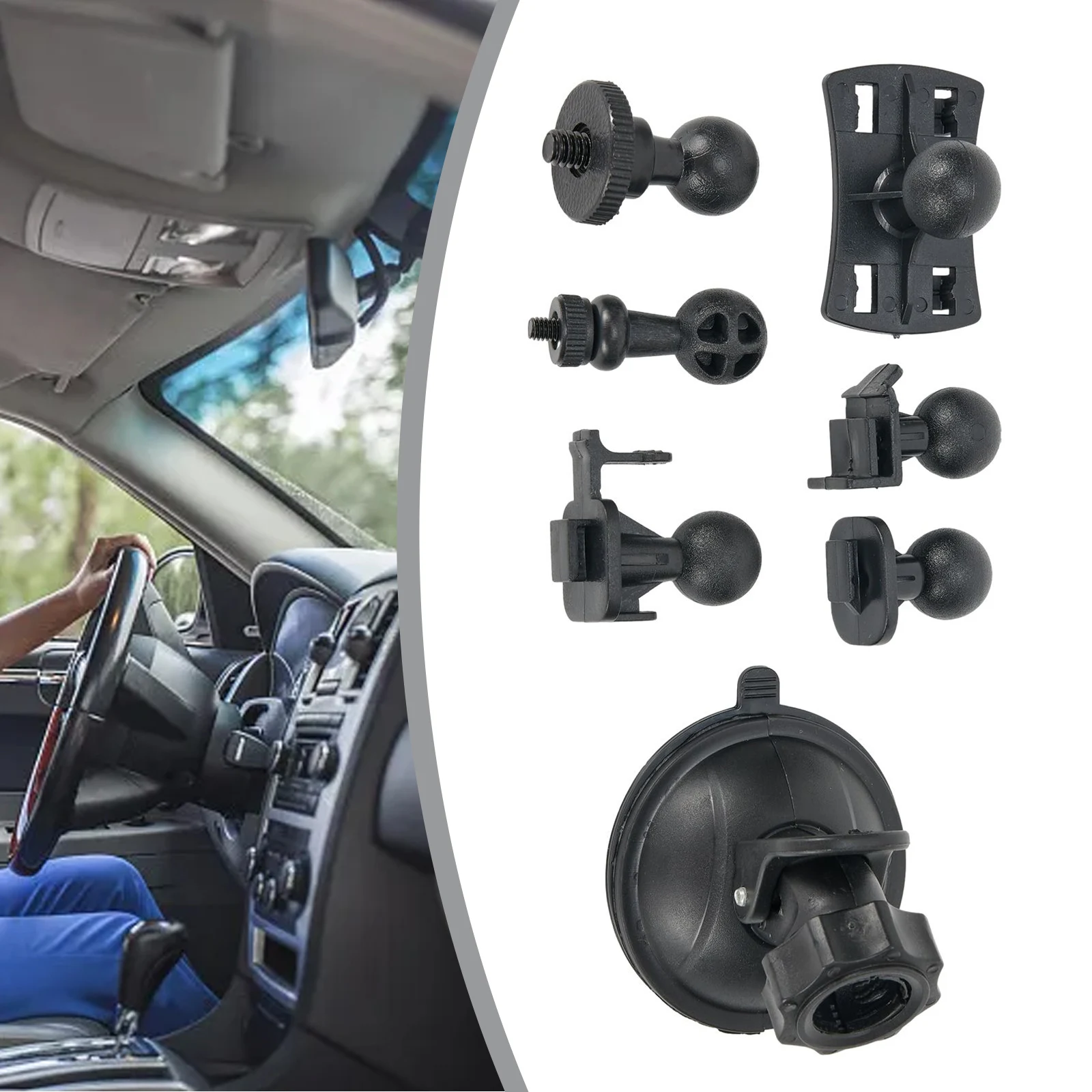 

G1W G1W-H G1W-C G1W-B LS300W Driving Recorder Bracket 1 * Cam Mount Holder Black Color Easy Install And Removal