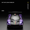 CCA 1:31 Pagani Zonda Revolution simulation alloy die-casting model display bottom car model seat set collection gift 5