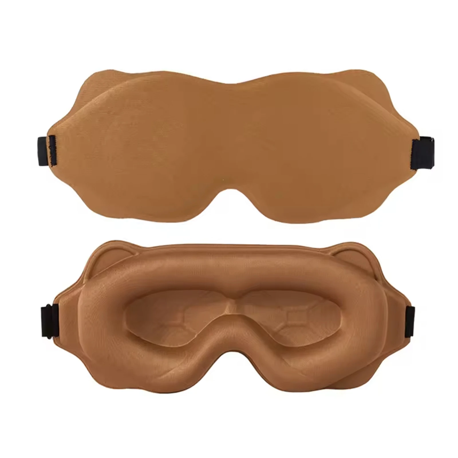 3D Contoured Memory Foam Sleep Mask - Ultra-Comfort & Light Blocking for Relaxation and Travel