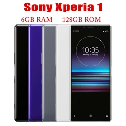 Sony Xperia 1 J9110 XZ4 6GB RAM 128GB ROM  Dual Card NFC LTE Octa Core 3 Rear Camera Mobile Phone Original Unlocked Smartphone