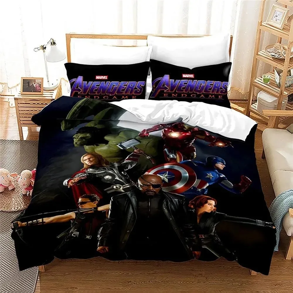 Duvet Cover Marvel Twin Bedding Saturday Park Marvel Avengers
