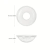 Breastfeeding Breast Pads Postnatal Breastmilk Washable Silicone Wearable Breast Pads Soft & Comfortable 6