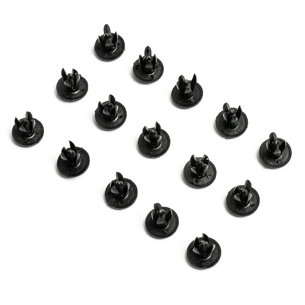 

High Quality Push Pin Clips Car Parts 50 Pcs 50 Pcs Parts Rivets Trim Accessories Bumper Exterior Fastener Car