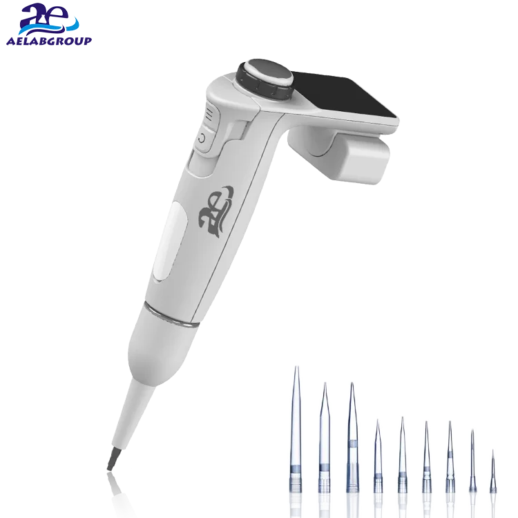 

AELAB Laboratory Single Channel Micro Electronic Pipette With Tips