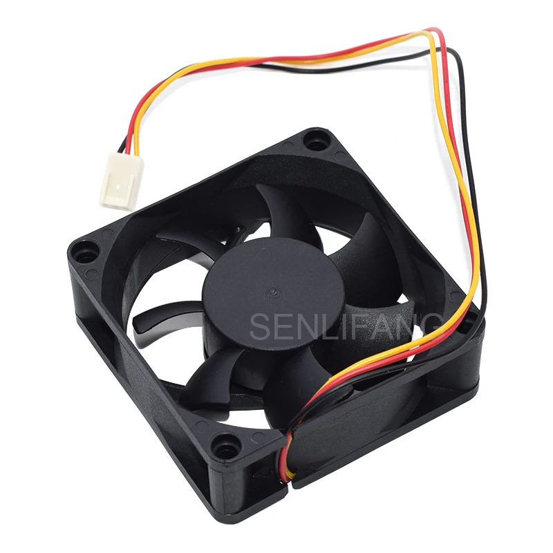 7025 dc12v 0.14a três-fio de calor silencioso dissipando refrigeração
