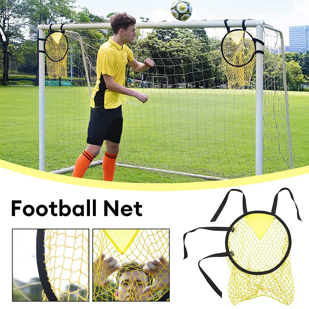 

Football Training Shooting Bins Target Aiming Net Soccer Beginner Youth Kick Practice Equipment Goal Storage Bag Topshot